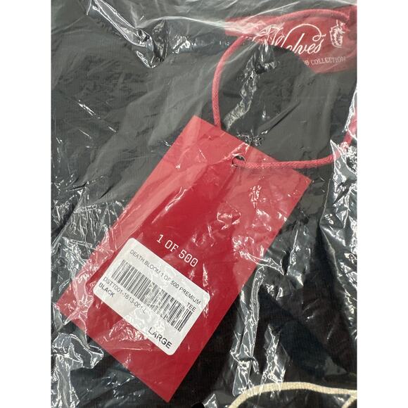 Darc Sport Men's Black 1 Of 500 Death Bloom Premium Oversized Tee Size L - Picture 8 of 8